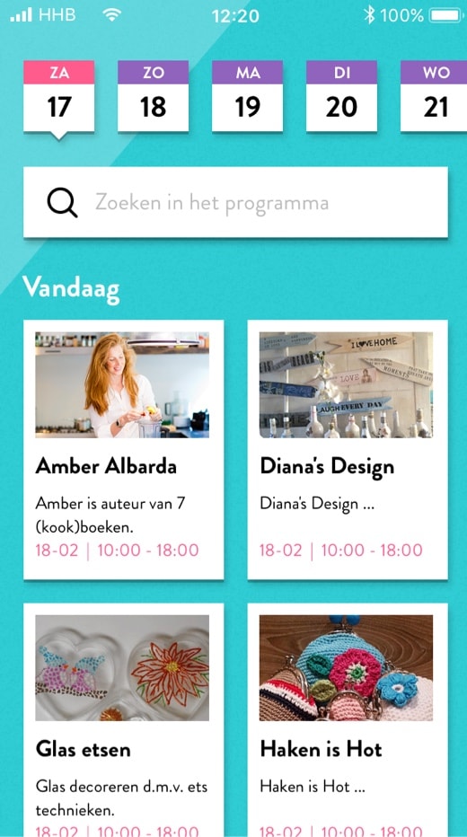 Huishoudbeurs - Programma