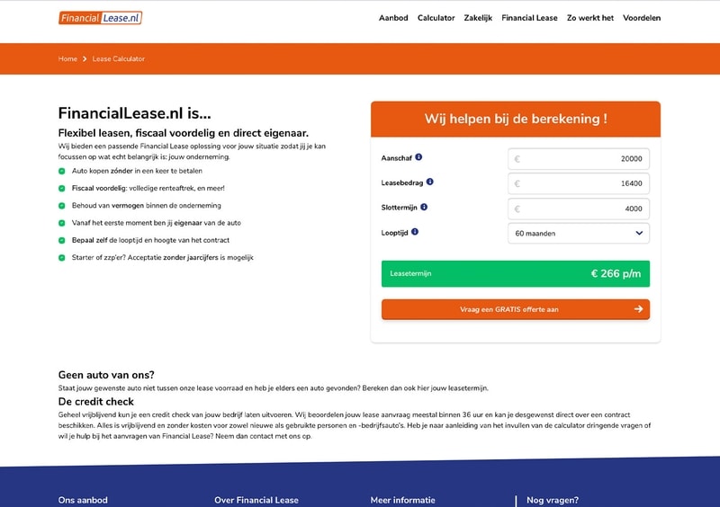 Financial-lease-ecommerce-lease-calculator Financial lease calculator