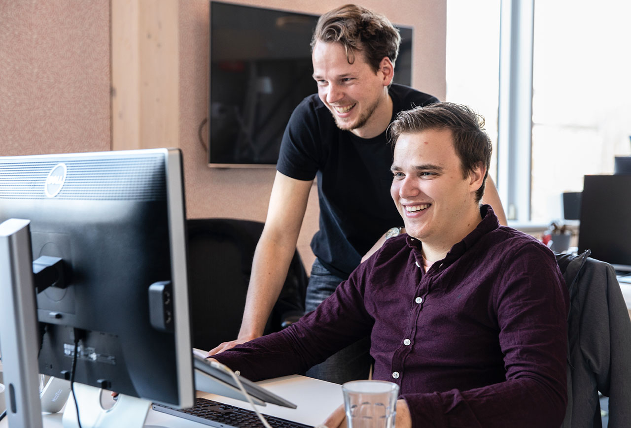 Coachen van collega developers Maikel coacht collega developers