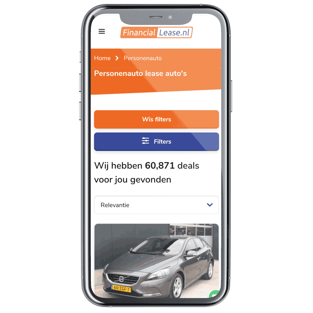 Financial-lease-webshop-case-mobiel-square mobiele website van financial lease