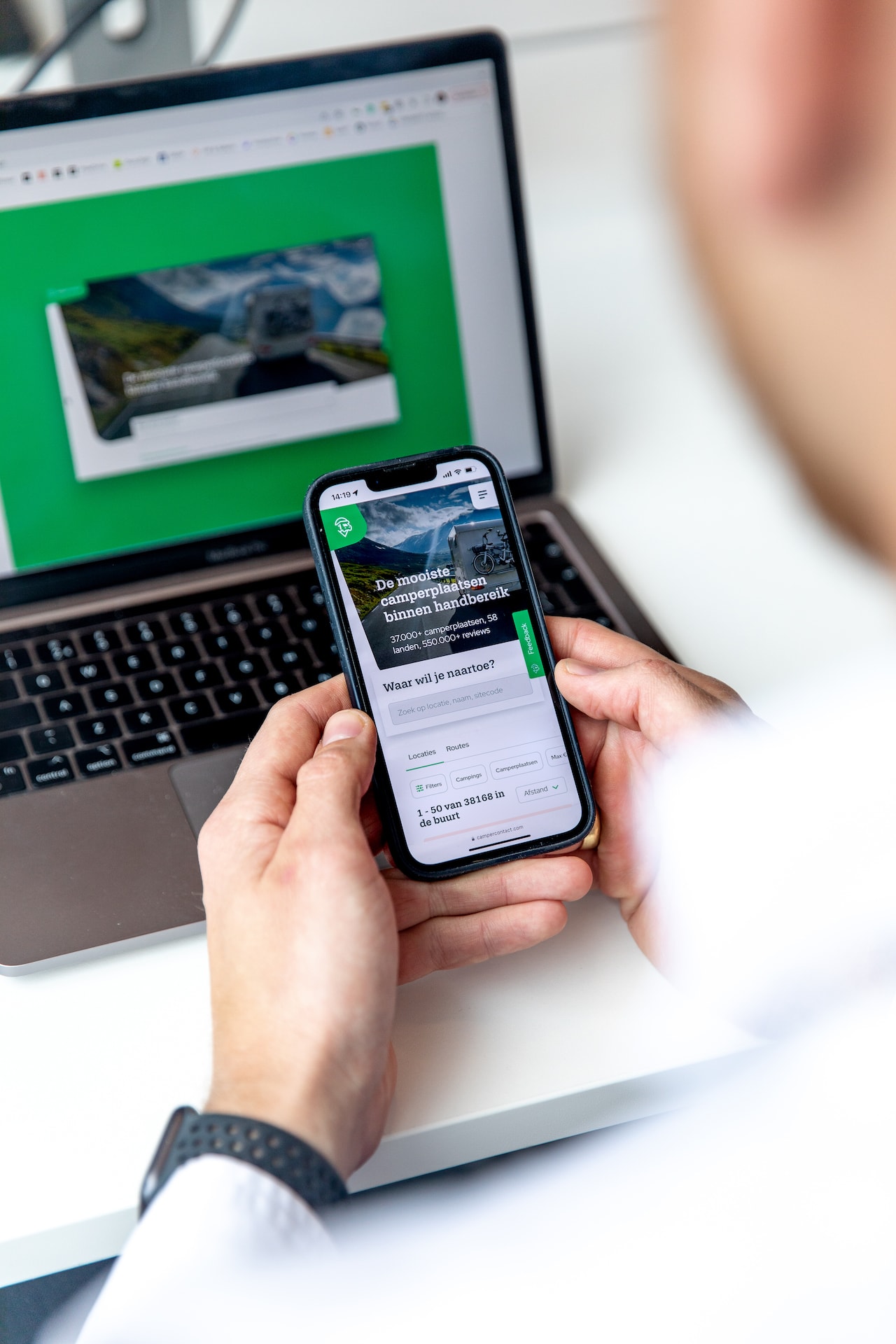 Een cms voor meerdere devices Bij headless werk je met een CMS maar is de content zichtbaar op meerdere devices