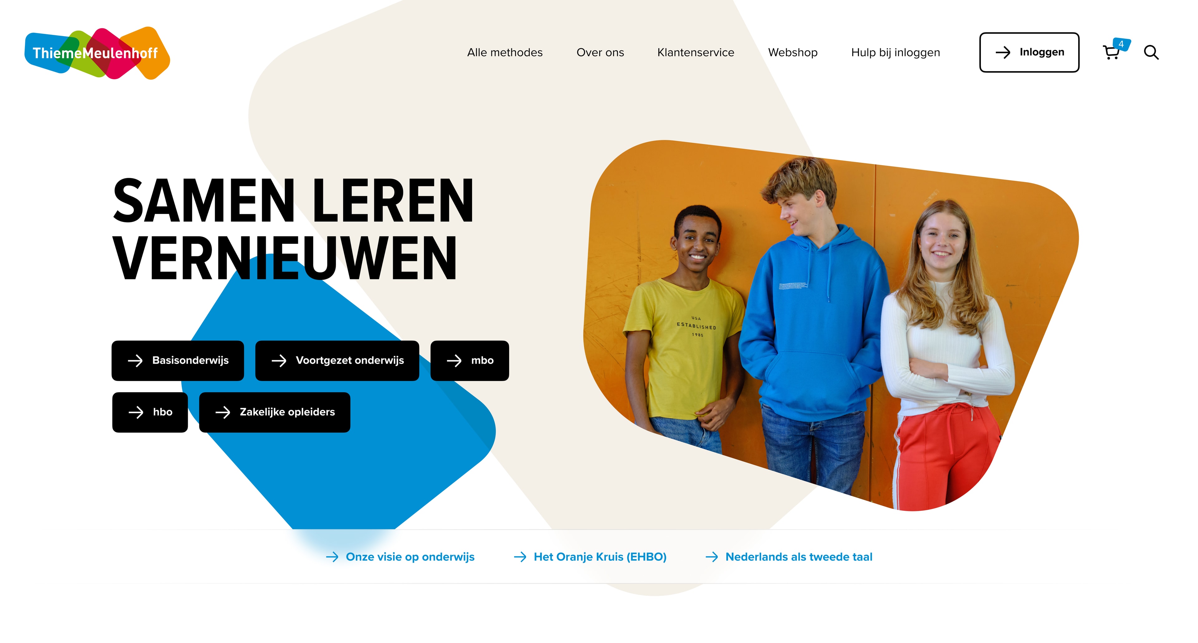 thiememeulenhoff-desktop-website Corporate website en e-commerce platform combinatie