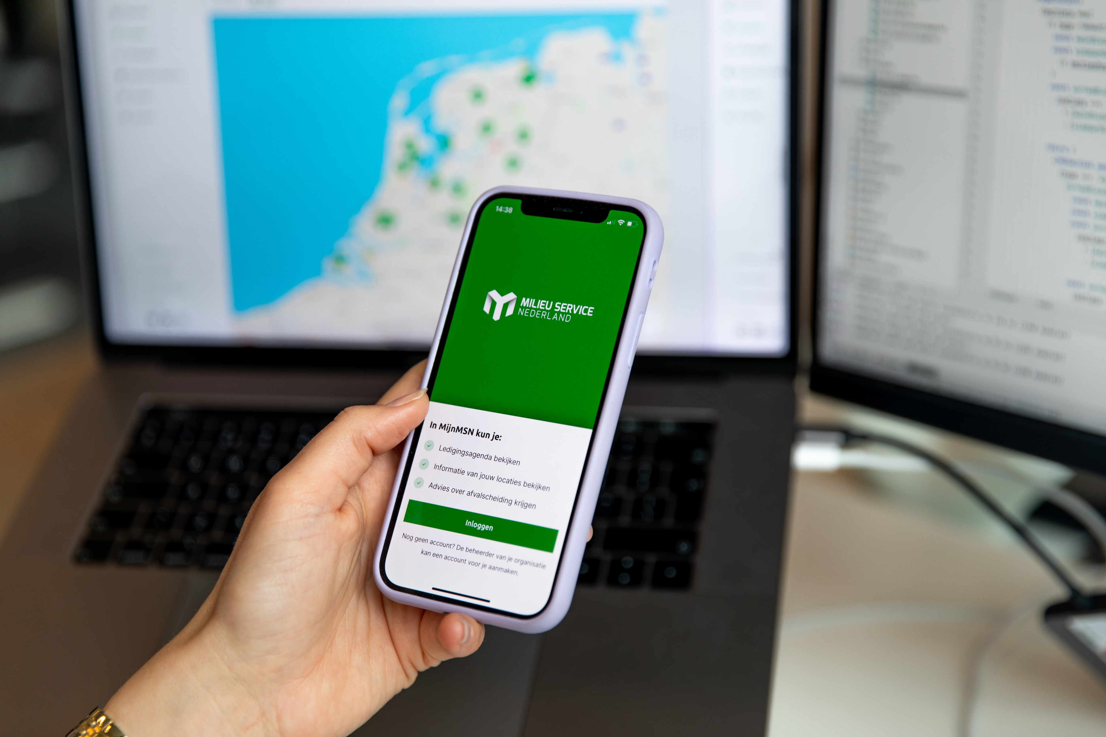 Portaal met ‘app look & feel’ Mijn-MSN portaal op mobiel